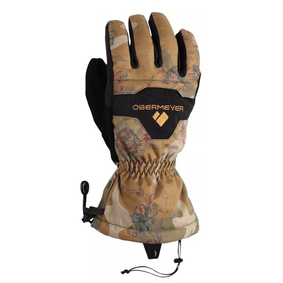 Obermeyer Women's Large Regulator Gloves Vintage Camo NWT Ski Snowboard - Picture 7 of 9